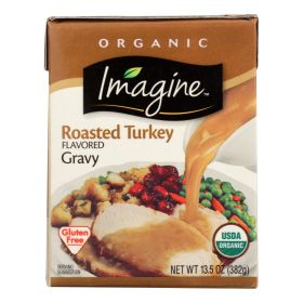 Imagine Foods Organic Roasted Turkey Gravy - Case Of 12 - 13.5 Fz