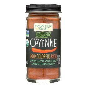 Frontier Herb Cayenne - Organic - Ground - 30000 Hu - 1.7 Oz