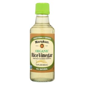 Marukan Organic Rice Vinegar - Case Of 6 - 12 Fl Oz.