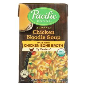 Pacific Natural Foods Chicken Noodle Soup - Case Of 12 - 17 Oz