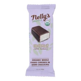 Nelly's Organics Coconut Candy Bar - Case Of 9 - 1.6 Oz