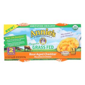 Annie's Homegrown Macaroni And Cheesee Cup - Organic - Gluten Free - Micro - Case Of 6 - 4.02 Oz